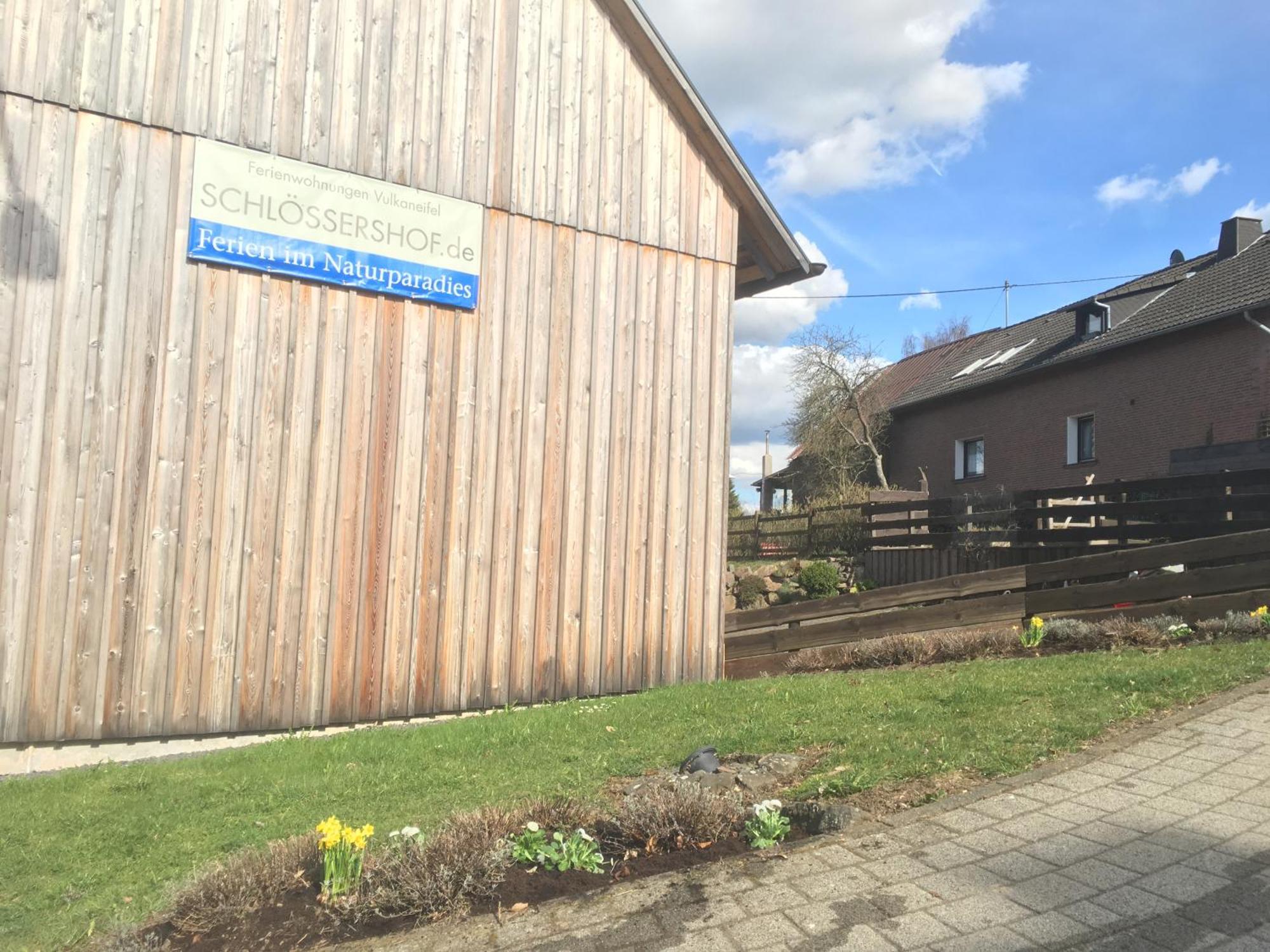 Ferienwohnung Schloessershof Borler Exterior foto