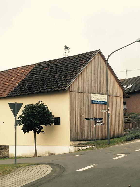 Ferienwohnung Schloessershof Borler Exterior foto